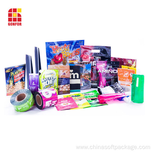 Plastic Food Packaging Film Roll Stock Film